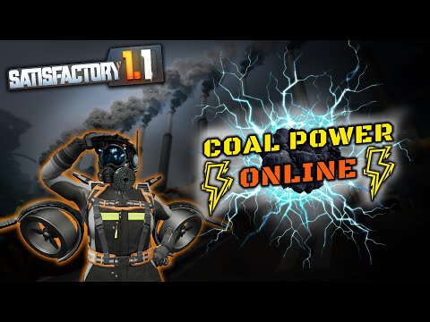 Beginner Satisfactory Coal Power Setup That Works!