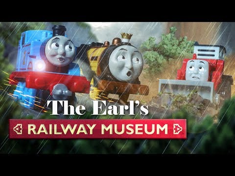 The Race and the Rock Slide! | The Earl’s Railway Museum #1 | Thomas & Friends - Kids TV Series, Kingdom Kids Zone - Thomas & Friends