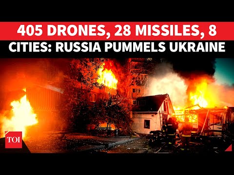 Putin Takes Out Trump’s Anger On Ukraine? 31 Casualties, Kyiv Burns As Russian Bombs Storm Airspace