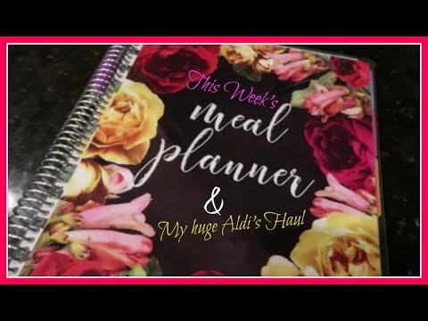 The first grocery haul of 2018 ~ $130 Aldi's Trip