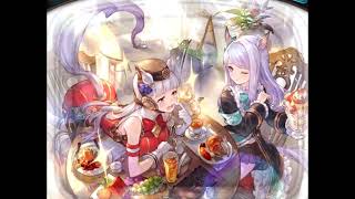 【グラブル】ゴールドシップ＆メジロマックイーン　召喚シーン　(ウマ娘コラボ)
