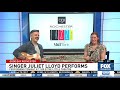 Singer Juliet Lloyd live on Good Day Rochester