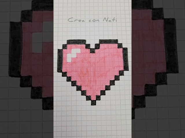 Vídeo relacionado con Cuaderno Pixel ART: Cuaderno de dibujo A4 en blanco con cuadros pequeños ideal para el pixel art (para niños y adultos) | 100 grandes páginas en blanco