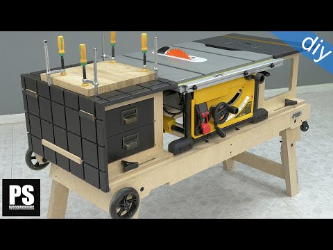 DIY Woodworking Assembly Table / Compact & Portable Design - Pt. 3