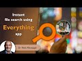 Fast File Search Using Everything