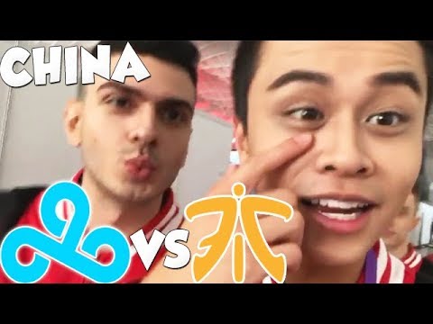 Cloud9 Vs Fnatic In China! + SK Elimination Match Vs BIG (WESG)