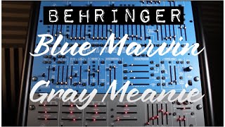 Video thumbnail for Behringer Blue Marvin & Grey Meanie, 2600 Variants w/Spring Reverb by Todd Smith Music