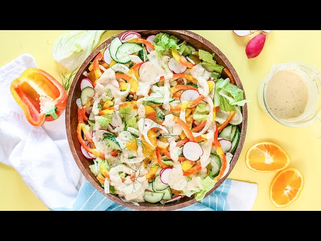 EASY + Healthy Spring Salad Recipe that Tastes AMAZING!