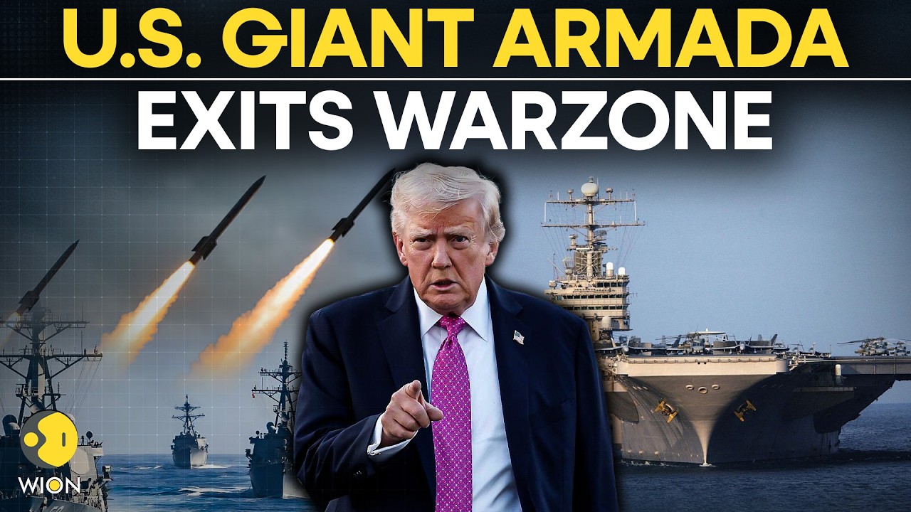 US-Iran War LIVE: Mighty US Aircraft Carrier Retreats From Warzone, Iran Mocks 'Frightened ' Trump