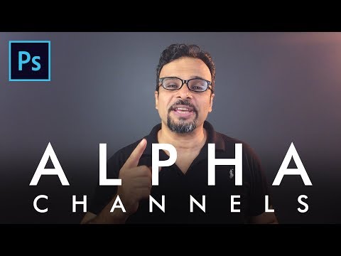 Alpha Channel in Adobe Photoshop Urdu Hindi Eng Sub