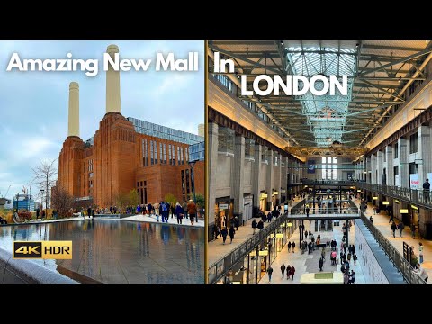 Battersea Power Station🚶London’s most EXCITING😮 new SHOPPING and LEISURE destination | 4K HDR | 2023