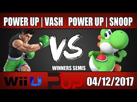 Power Up | Vash (Little Mac) vs Power Up |  Snoop (Yoshi) - Wii U Winners Semis SOS