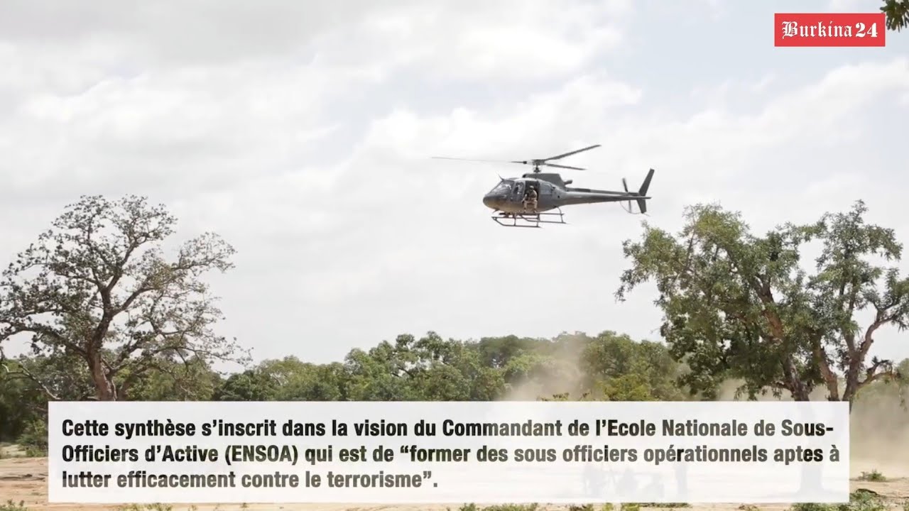 Burkina Faso : Revivez la manoeuvre interarmes ayant regroupé plusieurs unités dont l'armée de l'air