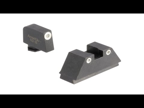 AmeriGlo Suppressor Height Tritium Glock Sights GL-329 - Review