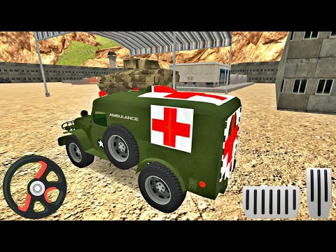 US Army Ambulance Driving - 4x4 Army Ambulance Rescue - New Levels Unlocked - Android Gameplay FHD
