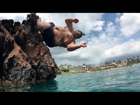 Cliff Jumping into Summer 2016 Maui Barefoot Ninjas