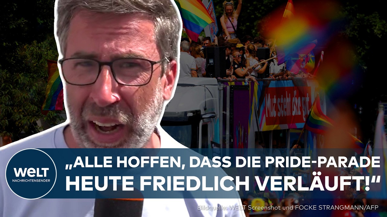 MEGA-EINSATZ BEIM CSD: Polizeikräfte verdoppelt – 250.000 feiern bei der Pride in Hamburg!