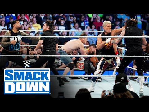 Chaotic SmackDown Ahead Of WWE Fastlane; Hardy Boyz, Best Friends Win Big | WWE x AEW Fight Size