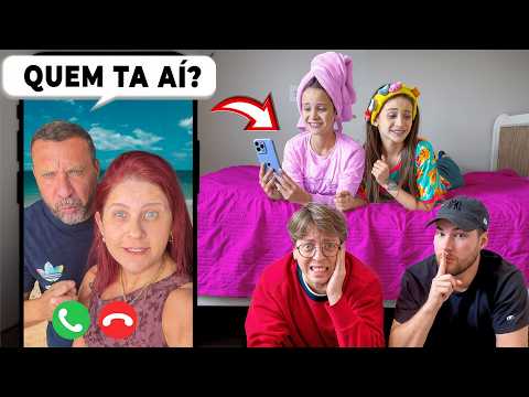 OUR BOYFRIENDS CAME TO SLEEP HERE IN HIDDEN WHILE OUR PARENTS WERE TRAVELING! 😱