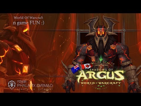 Shadows of Argus-Antorus, the Burning Throne-Aggramar + Cutscene