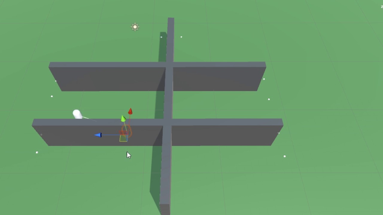 Unity Practice - AI Behavior (Seek, A* Path Finding, Obstacle Avoidance)