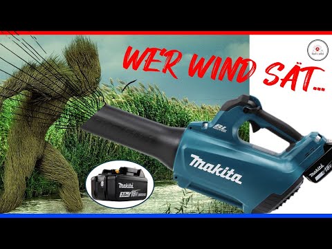 18 Volt AKKU Laubbläser. Was zur HÖLLE kann man alles damit anstellen?  Makita DUB 184
