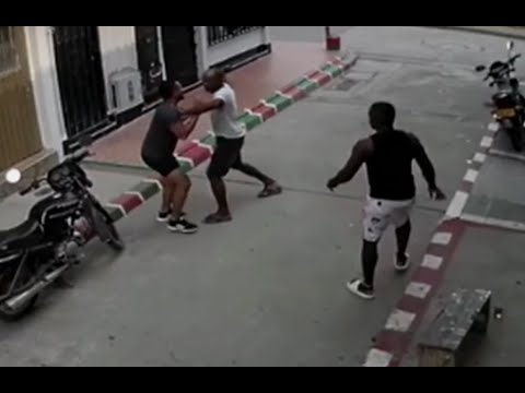 Matan a policía en Cali, al parecer, en intento de atraco: homicida quedó grabado