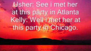 R Kelly and Usher- Same Girl Lyrics.wmv