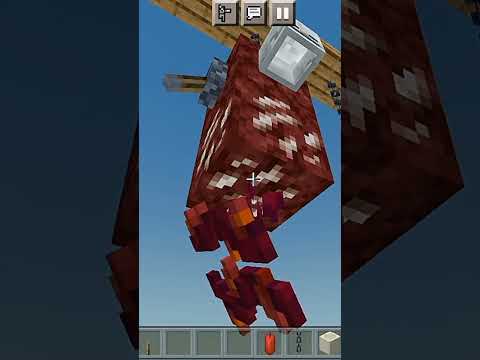 Unbelievable Hanging Creature in Minecraft!