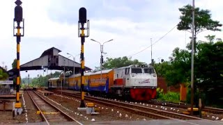 preview picture of video 'KA. 183 Kutojaya Selatan Berangkat Dari Stasiun Sidareja'