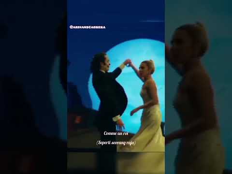 the Joker and Harley romantic dance #jetaime #larafabianreaction #sadstory #shorts #jokerandharley