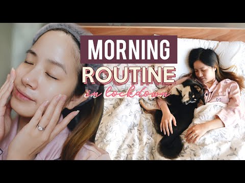 鎖定的晨練程序（與柴犬一起 (Morning Routine in Lockdown (with Shiba Inu))