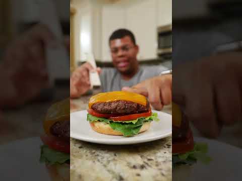 How to stack the perfect burger 🍔 #problemsolved #cooking #burgers #burger