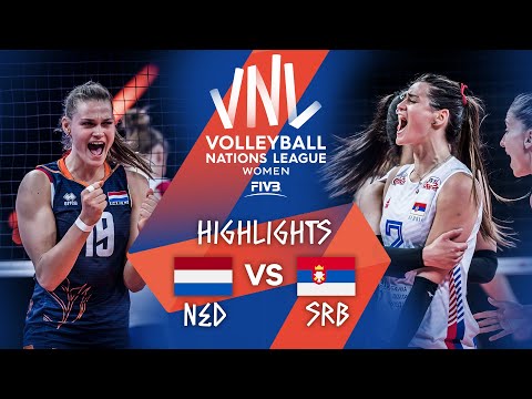 NED vs. SRB - Highlights Week 2 | Women's VNL 2021