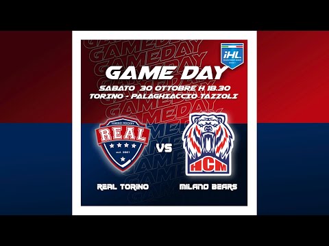 Real Torino - Milano Bears   IHL Div. I  21/22