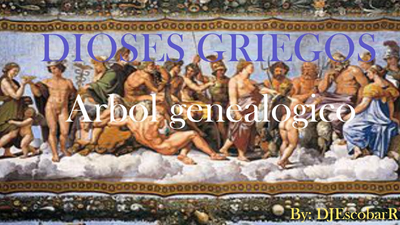 Enseñando: El Arbol Genealogico de los dioses griegos