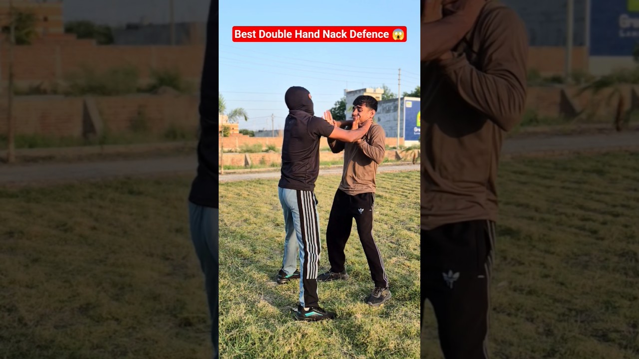 Best Double Hand Nack Defence 😱🥋✅ #selfdefence #judo #viral #selfdefense #explore