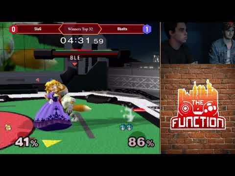 The Function: SluG (Fox) vs Bbatts (Peach) - Winners Top 32 SSBM