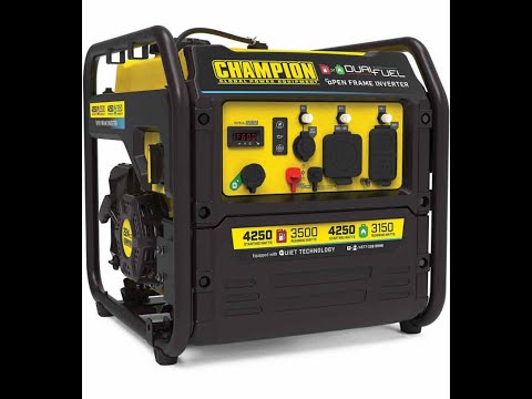 Champion Generator Oil Change - Open Frame Model 200914