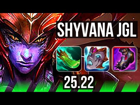 SHYVANA vs JAX (JGL) | 15/2/8, Legendary | KR Master | 25.22