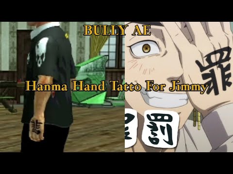 Bully AE Hanma Hand Tatto For Jimmy