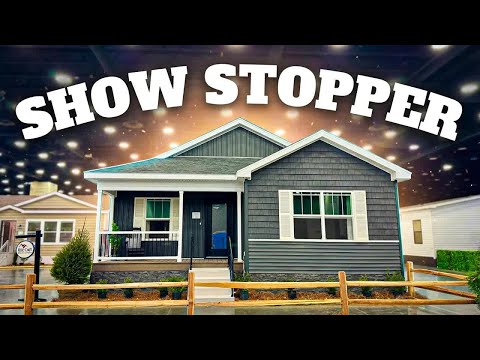 VERY FIRST LOOK at this HIGH quality modular home! Prefab House Tour