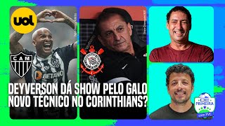🔴 AO VIVO: CORINTHIANS DEBATE TÉCNICO PARA 2025; DEYVERSON DÁ SHOW PELO GALO + POLÊMICA NO PALMEIRAS