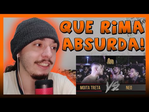 (FAT$LITY DA NOITE 🔥) @MoitaTretaMC  x NEO - SEGUNDA FASE - BATALHA DO COLISEU | REACT BAUEB