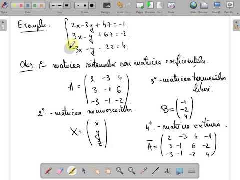 Metode de rezolvare a sistemelor -metoda lui Cramer clasa a XI a ( www.supermeditatii.ro)