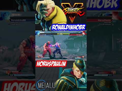SFV CE - RonaldinhoBR(NASH) VS HorusPaulin(ED) 🌘 MeiaLua 🌘