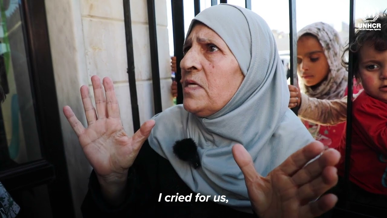 UNHCR - Waheeba flee from Lebanon to Syria