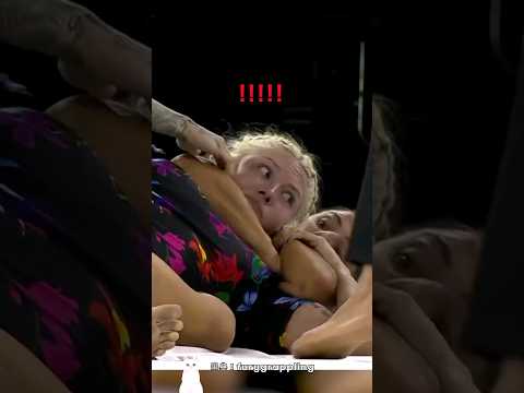 ブラジリアン柔術の試合中に緊急事態発生