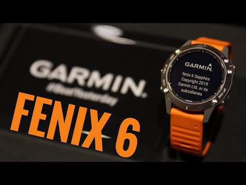 Garmin Fenix 6 Saphir Grau/Silber Titan | Review | 010-02158-14 | Olfert&Co