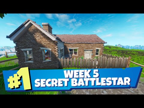 Fortnite Season 10 Week 5 Secret Battle Star Location Guide